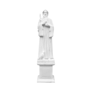 Figura - marmur - św. Benedykt - 160 cm