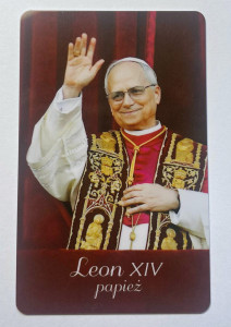 Obrazek plastikowy Papież Leon XVI