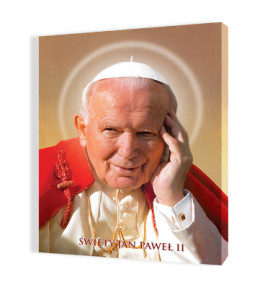 Obraz religijny na płótnie Jan Paweł II, 35 x 50cm