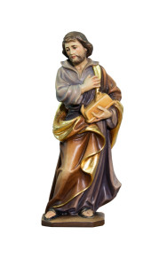Święty Józef, rzeźba drewniana, wysokość 25 cm
