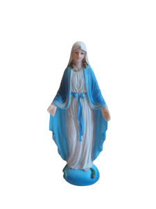 Figurka - Matka Boska Niepokalana 21 cm - Błękit 