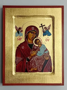 Ikona bizantyjska - Matka Boża Nieustającej Pomocy, 18 x 14 cm