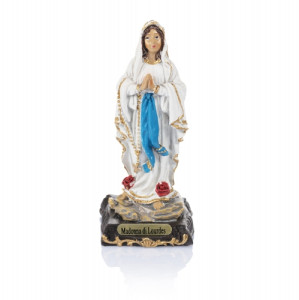 Figurka - Matka Boża z Lourdes - 10 cm