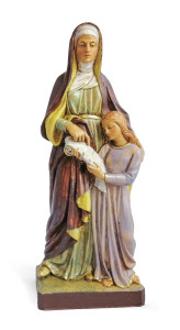 Figurka święta Anna (nietłukąca), wysokość 25 cm