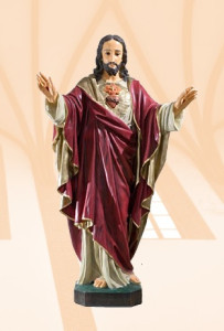 Figura Serce Pana Jezusa, wysokość 105 cm