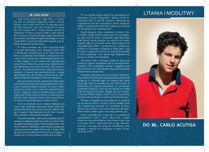 Modlitwy i Litania do Św. Carlo Acutisa