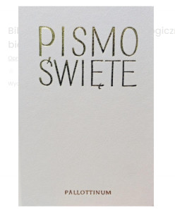 Biblia Pielgrzyma Tysiąclecia - Pismo Święte Starego i Nowego Testamentu oprawa biała skóropodobna