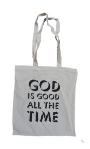 Torba bawełniana GOD IS GOOD – długie uszy