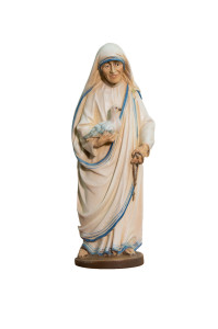 Matka Teresa, rzeźba drewniana, wysokość 20 cm