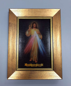 Obraz Jezu ufam Tobie 20,5x15 cm