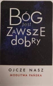 Obrazek plastikowy Bóg jest zawsze dobry