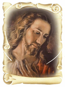 Magnes metalizowany - Pan Jezus 