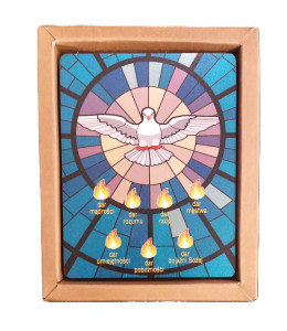 Ikona Święty Duch 7 Darów Ducha Świętego