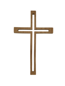 Krzyż ze sklejki - 19 cm