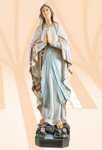 Figura Matki Bożej z Lourdes, wysokość 80 cm
