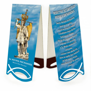 Michał Archanioł - Zakładka papierowa z magnesem