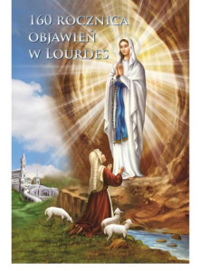 Obrazek na 160 Rocznicę Objawień w Lourdes (100 sztuk)