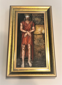 Obraz 15 tortur Jezusa w ramie 50,5 cm x 30,5 cm