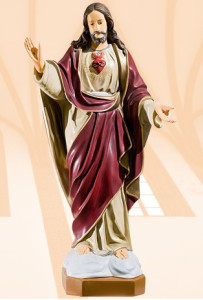 Figura Serce Pana Jezusa, wysokość 70 cm