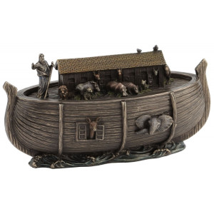 Szkatułka Arka Noego, wysokość 9 cm