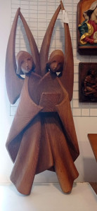 Figura Drewniana, Anioły 96cm