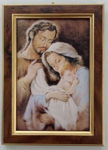 Obraz w ramie Święta  Rodzina, 13 x 17 cm