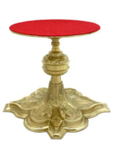 Tron mosiężny 32 cm