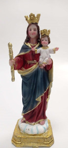 Figurka -  Matka Boża Wspomożycielka Wiernych, wysokość 20 cm 