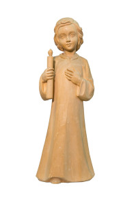 Anioł - dziecko ze świeczką, wysokość 45 cm