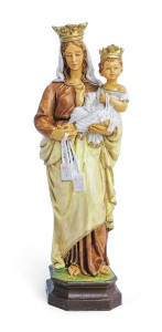 Figurka Matka Boża Szkaplerzna (nietłukąca), wysokość 25 cm 