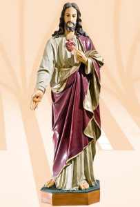 Figura Serce Pana Jezusa, wysokość 100 cm
