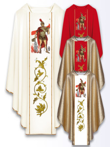 Ornat z wizerunkiem św. Floriana