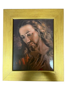 Obraz Oblicze Jezusa według brata Elia (Elii Cataldo) 33 x 28 cm 