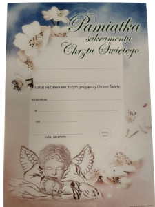 Pamiątka Chrztu Świętego