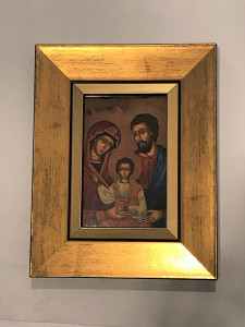 Obraz w ramie Święta  Rodzina, 18 x 23 cm