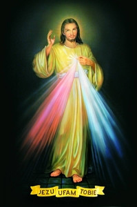 Jezu Ufam Tobie - Obrazek z intencją Mszy Św. (100 szt)