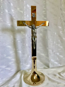 Krzyż ołtarzowy (wysokość - 44 cm)