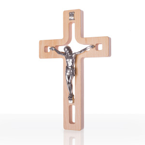 Krzyż wiszący, drewniany, różne rozmiary (50 sztuk)