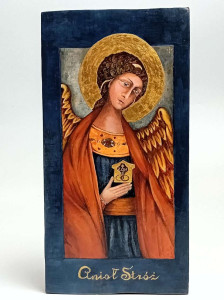 Ikona Anioła Stróża Domowego Kościoła, 15 x 29,5 cm