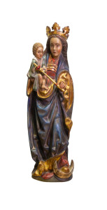 Madonna Złoto Antyk 72cm