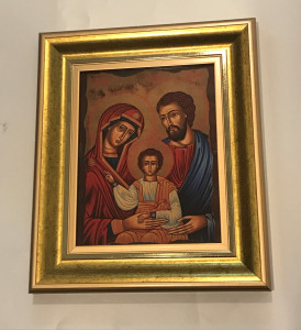 Obraz w ramie Święta Rodzina, 28 x 33 cm