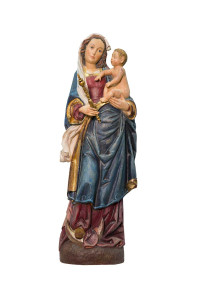 Madonna, rzeźba drewniana, wysokość 65 cm