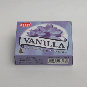 Kadzidło stożkowe, Vanilla