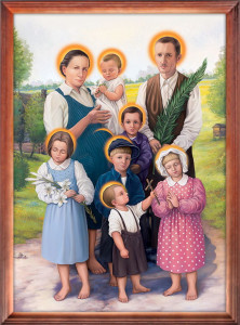 Obraz religijny - Błogosławiona Rodzina Ulmów