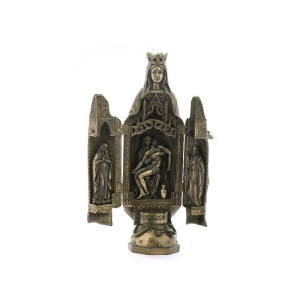 Figurka tryptyk Matka Boża Niepokalana Pieta 28 cm