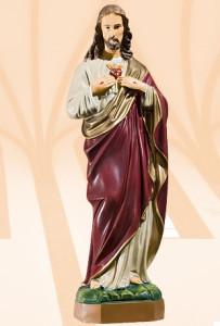 Figura Serce Pana Jezusa, wysokość 55 cm