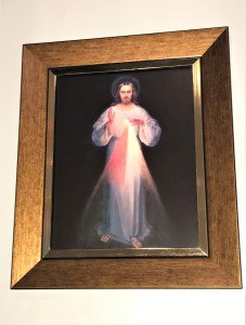 Wieleński obraz Pana Jezusa 23 x 18 cm