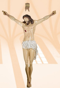 Korpus Chrystusa na krzyż, 125 cm