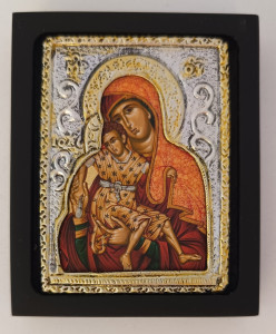 Ikona Matka Boża z Dzieciątkiem w etui