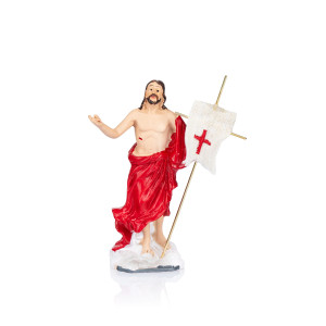 Figurka - Jezus Zmartwychwstały, wysokość 8,5 cm